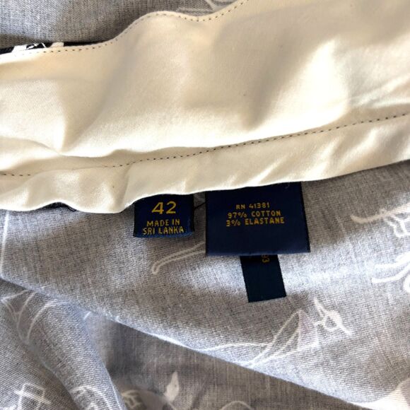 POLO GOLF Ralph Lauren Grayhound Dogs Chino Short Big Man's 42 Stretch Cotton - Picture 8 of 10